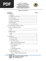 Table of Content