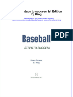 Textbook Baseball Steps To Success 1St Edition DJ King Ebook All Chapter PDF