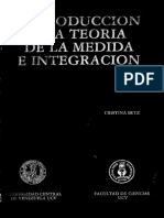 Betz - Introducción A La Teoría de La Medida e Integración - OCR