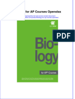 PDF Biology For Ap Courses Openstax Ebook Full Chapter