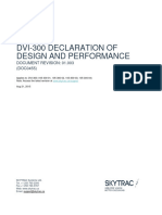 DVI 300 Declaration of Design and Performance DOC0455 R01 003