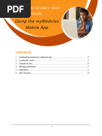 Using The Mymodules Mobile App 3.0 Updated