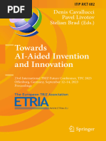 Towards AI-Aided Invention and Innovation: Denis Cavallucci Pavel Livotov Stelian Brad