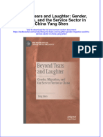 PDF Beyond Tears and Laughter Gender Migration and The Service Sector in China Yang Shen Ebook Full Chapter