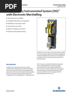 Product Data Sheet Deltav Sis Electronic Marshalling Deltav Sis en 57292