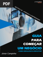 Ebook - Como Idealizar e Executar Um Negócio