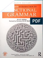 Functional Grammar Haliday