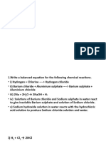 Remedial-Chemical Equations and Reaction-Grade 10