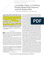 Object Tracking On Satellite Videos - A Correlation Filter Based Tracking Method With Trajectory Correction by Kalman Filter