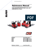 Raymond Models 8310 - 8410 - 8510 Pallet Trucks and Model 8610 Tow Tractor Maintenance Manual-1