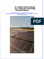 PDF China As A Global Clean Energy Champion Lifting The Veil Philip Andrews Speed Ebook Full Chapter