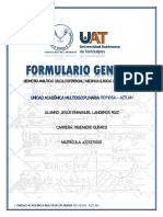 Formulario General Uat