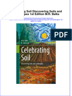 Full Chapter Celebrating Soil Discovering Soils and Landscapes 1St Edition M R Balks PDF