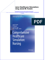 Full Chapter Comprehensive Healthcare Simulation Nursing Jared M Kutzin PDF