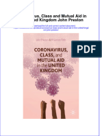 Full Chapter Coronavirus Class and Mutual Aid in The United Kingdom John Preston PDF