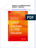 Full Chapter Critical Questions in Stem Education Valarie L Akerson PDF