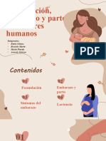 Fecundación, Embarazo y Parto en Los Seres Humanos