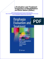 Textbook Dysphagia Evaluation and Treatment From The Perspective of Rehabilitation Medicine Eiichi Saitoh Editor Ebook All Chapter PDF