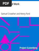 Henry Ford and Samuel Crowther - My Life's Work