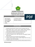 Soal Asesmen Madrasah QH 2024