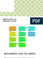 Biological Molecules