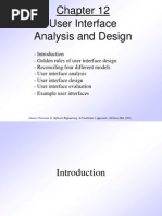 Pressman CH 12 User Interface Design