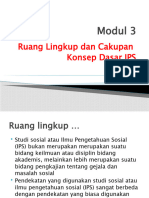 PPT. Modul 3. Konsep Dasar IPS