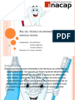 Rol Del Técnico en Enfermería en Un Servicio Dental Disertacion Miercoles