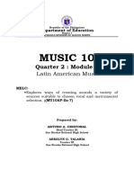 Music 10 Q2 Mod3 Wk4 5 MELC03 MOD3 Areslyn - Talania