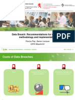 Data Breach Recommendation For A Practical Methodology and Implementation