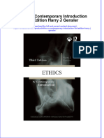 Full Chapter Ethics A Contemporary Introduction 3Rd Edition Harry J Gensler PDF