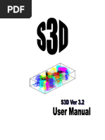 S3D User Manual