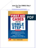 PDF First Aid Cases For The Usmle Step 1 Tao Le Ebook Full Chapter