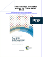 Textbook Fast NMR Data Acquisition Beyond The Fourier Transform 1St Edition Mehdi Mobli Ebook All Chapter PDF