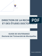 DRED SED Guide-Soutenance V62