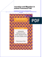 Textbook Gender Innovation and Migration in Switzerland Francesca Falk Ebook All Chapter PDF