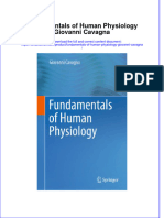 PDF Fundamentals of Human Physiology Giovanni Cavagna Ebook Full Chapter