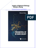 PDF Fundamentals of Network Biology Wenjun Zhang Ebook Full Chapter