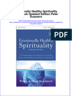 PDF Emotionally Healthy Spirituality Workbook Updated Edition Peter Scazzero Ebook Full Chapter