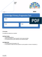 Science 2024: Stage 3 Paper 1