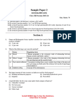 GE Sample Paper 2 Unsolved