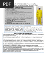 FT Conjunto Impermeable Calibre 18