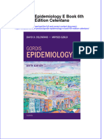 Full Chapter Gordis Epidemiology E Book 6Th Edition Celentano PDF