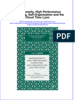 Textbook Heterogeneity High Performance Computing Self Organization and The Cloud Theo Lynn Ebook All Chapter PDF