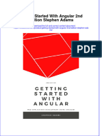 Full Chapter Getting Started With Angular 2Nd Edition Stephen Adams PDF