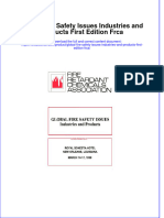 Full Chapter Global Fire Safety Issues Industries and Products First Edition Frca PDF