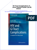 PDF Hiv and Gi Tract Complications A Comprehensive Clinical Guide Lisa M Chirch Ebook Full Chapter