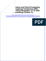 Full Chapter Green Pervasive and Cloud Computing 15Th International Conference GPC 2020 Xi An China November 13 15 2020 Proceedings Zhiwen Yu PDF