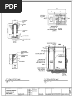 Details of Catch Basin Details of Septic Vault: Section