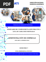 Naed-521-Lista de Tareas Recomendadas-Scp